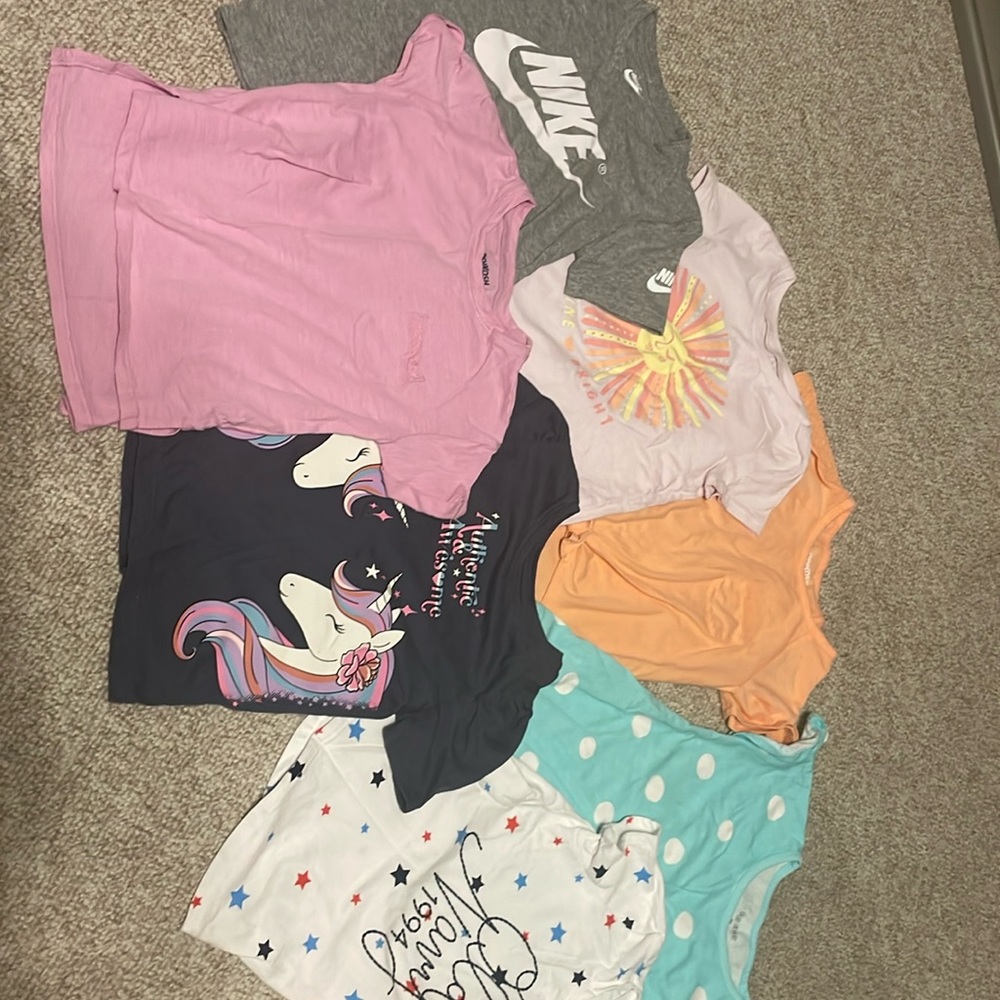 Girls Size 5t Shirt Bundle
